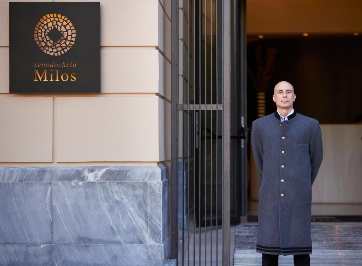 Xenodocheio Milos Athene Buitenkant foto